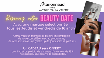 Marionnaud : Réservez votre Beauty Date !